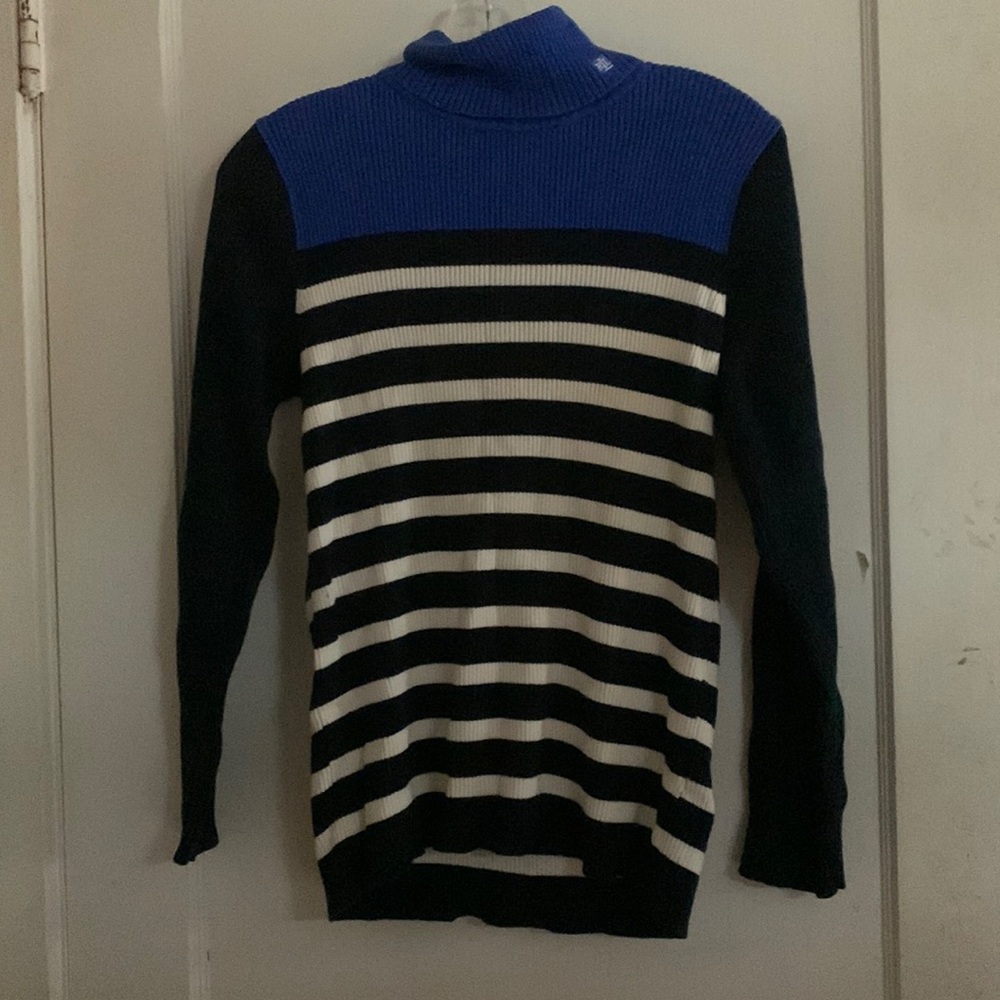 Lauren Ralph Lauren turtle neck striped sweater